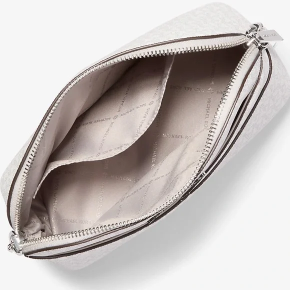 Michael Kors Jet Set Travel Medium Signature Logo Dome Crossbody Satchel Bag
NWT - Picture 3 of 16